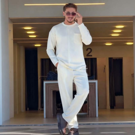 🔥 Ensemble Casual Homme – Doux, Élastique et Prêt pour la Saison !