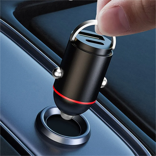 Chargeur rapide compact à 2 ports pour voiture