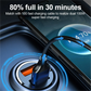 Chargeur rapide compact à 2 ports pour voiture