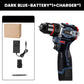 Perceuse électrique sans fil avec batterie et chargeur