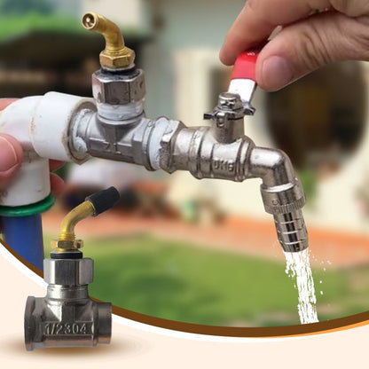 Robinet extérieur d'hiver avec valve antigel
