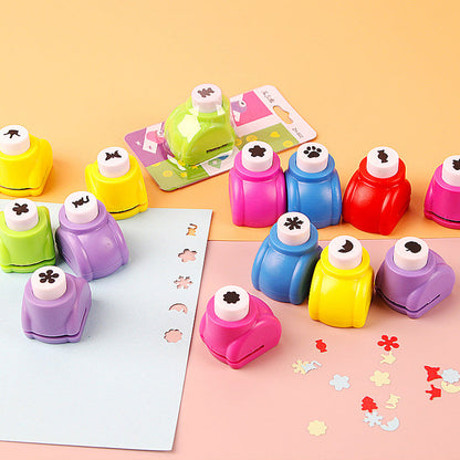 📢📢50% de réduction ! Perforatrice DIY Enfant – Cœurs, Étoiles & Flocons en 1 Clic 🎀✂️