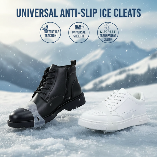 🔥Offre spéciale Noël à durée limitée : 50 % DE RÉDUCTION !!!🔥Crampons universels à 5 dents pour chaussures et bottes