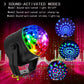 🔥Boule disco LED rotative – Effet RGB stroboscopique, branchement E27 instantané, consommation ultra-faible (1W) !