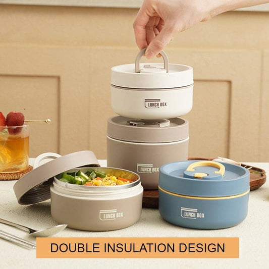 📢📢60 % de réduction !!!🎅Boîte à lunch isotherme portable