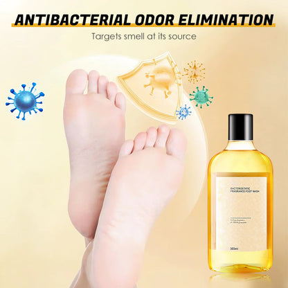 Gel antibactérien pour les pieds