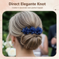 Outil de coiffure pour chignon floral