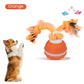 Balle interactive pour chat avec sons d'oiseaux
