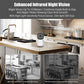 Caméra de sécurité Wi-Fi pour maison intelligente avec vision nocturne