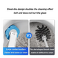 Ensemble de brosses de toilettes jetables avec 18 recharges
