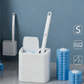 Ensemble de brosses de toilettes jetables avec 18 recharges