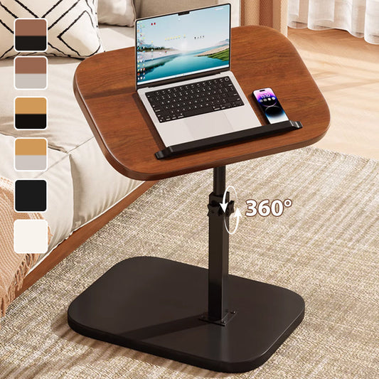 Table d'appoint réglable en forme de C
