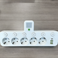 🔌 60% DE RÉDUCTION! 💡 Adaptateur Secteur UE 4 Prises – Interrupteurs Indépendants, Design Compact & Sécurité Maximale 🏠