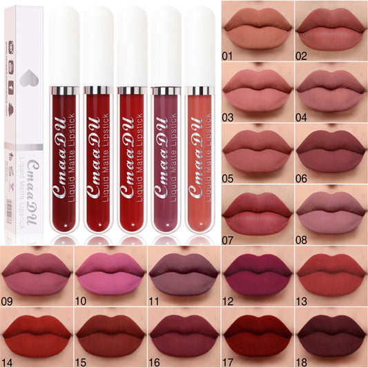 ✨🔥Rouge à lèvres liquide mat et waterproof 18 couleurs💄