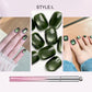 💅 Stylo de vernis gel à effet œil de chat ✨ Aimant intégré • Application précise