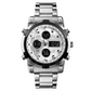 📢📢60% DE RÉDUCTION !! ⏰ Montre Analogique-Numérique Militaire Étanche pour Hommes – 48mm, Multifonction & Bracelet en Acier Inoxydable ! 🕰️💪