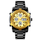 📢📢60% DE RÉDUCTION !! ⏰ Montre Analogique-Numérique Militaire Étanche pour Hommes – 48mm, Multifonction & Bracelet en Acier Inoxydable ! 🕰️💪