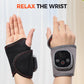 Masseur Portable pour Chevilles avec Chaleur et Vibration + Planche Gua Sha
