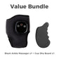 Masseur Portable pour Chevilles avec Chaleur et Vibration + Planche Gua Sha