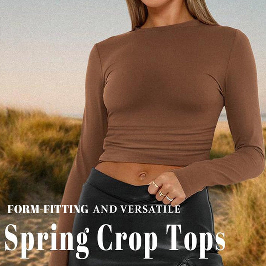 Ensemble crop top slim fit pour femme