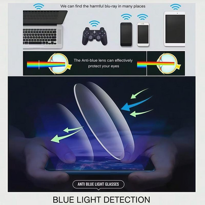 Lunettes de lecture anti-lumière bleue