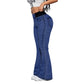 💎 50% DE RÉDUCTION ! 💎 Jean Évasé Taille Haute pour Femme – Denim Stretch, Silhouette Allongée & Confort Absolu 👖💙