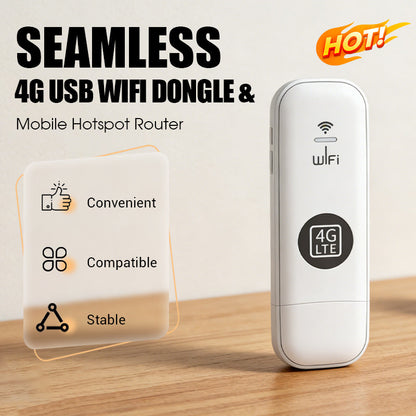 Clé USB WiFi 4G portable et routeur mobile hotspot