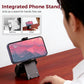 📸 Support multifonctionnel pour smartphone | Poignée anti-tremblement · Rotation à 180° pour passer du mode paysage au mode portrait · Se replie pour servir de support de bureau
