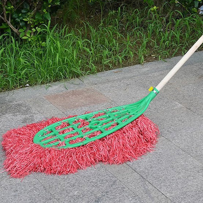 Tête de balai extra large en plastique souple pour usage extérieur