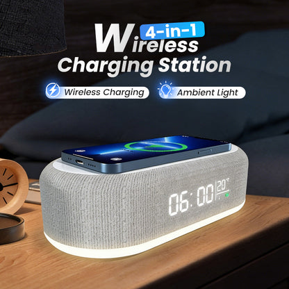 💎🔋 50 % DE RÉDUCTION ! ⌚ Station de recharge sans fil 4-en-1 – Recharge iPhone, Watch, AirPods et plus encore, design compact 📱
