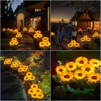 🌻50 % RABATT! ☀️ Wasserdichte Sonnenblumen-Solarleuchten – Realistische Blütenblätter, Schutzart IP65 und automatische Einschaltung nach 8 bis 12 Stunden ☀️🌻