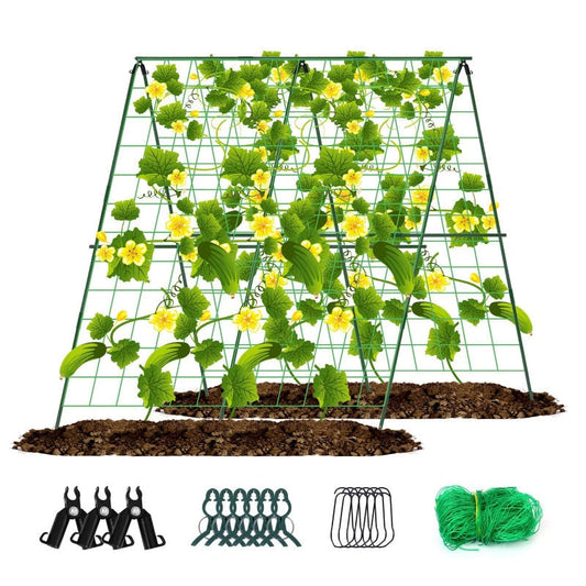 ⏳Spécial à durée limitée⏰Ttreille de jardin en A pour plantes grimpantes🍇🥒