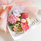 🌸 50 % DE RÉDUCTION ! 🎉 Bouquet de fleurs délicates au crochet fait main – Design réaliste, durable et parfait pour la décoration intérieure ou comme cadeau ✨