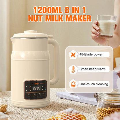 Machine à lait végétal 8 en 1 de 1200 ml