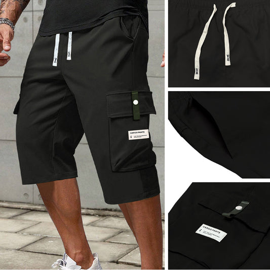🔈🔈 NOUVEAUTÉS 2026 - 60 % DE RÉDUCTION 🔥👖 Pantalon cargo capri décontracté à cordon pour homme