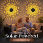 🏆 2 achetés, 1 offert 🎁 Lampe murale solaire Mandala pour extérieur, projecteur de lumière pour clôture de jardin, décoration d'ambiance pour terrasse