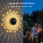 🏆 2 achetés, 1 offert 🎁 Lampe murale solaire Mandala pour extérieur, projecteur de lumière pour clôture de jardin, décoration d'ambiance pour terrasse