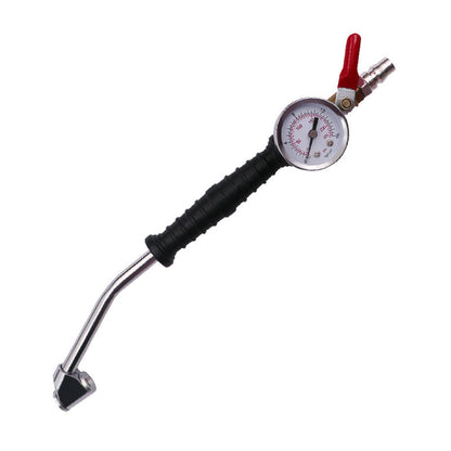 📢📢50 % de réduction !! ⏰ Gonfleur Pneus Robuste : Manomètre Intégré & Double Tête pour Auto/Moto