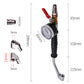📢📢50 % de réduction !! ⏰ Gonfleur Pneus Robuste : Manomètre Intégré & Double Tête pour Auto/Moto