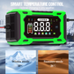 🔋50% DE RÉDUCTION!🚗Chargeur de Batterie de Voiture Intelligent 12V 6A – Fonction de Réparation Par Impulsions, Écran LCD & Sécurité Maximale 🛡️