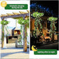 💐50% DE RÉDUCTION ! Lampe solaire suspendue en herbe – Ambiance chaleureuse pour jardin/balcon ✨🍃【Stock Limité】