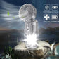 Lanterne de camping portable à LED avec ventilateur