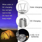 Lanterne de camping portable à LED avec ventilateur