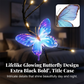 📢📢60 % de réduction !! ⏰Guirlande lumineuse LED à lianes et papillons romantiques
