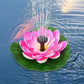 Pompe pour fontaine en forme de fleur de lotus à énergie solaire