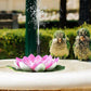 Pompe pour fontaine en forme de fleur de lotus à énergie solaire