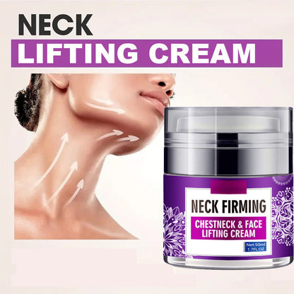 Crème anti-âge raffermissante et liftante pour le cou