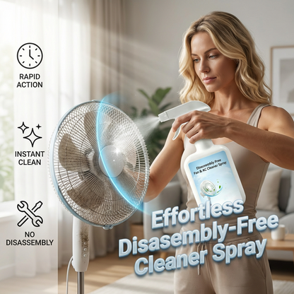 Spray nettoyant pour ventilateurs et climatiseurs sans démontage