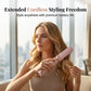 Brosse lissante chauffante sans fil rechargeable