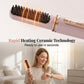 Brosse lissante chauffante sans fil rechargeable